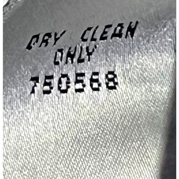 Valerie Stevens Black Single Breast Hidden Button Wool Blazer Plus Size 16 - Picture 7 of 7